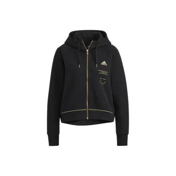 Adidas Cropped Coats Women's Black