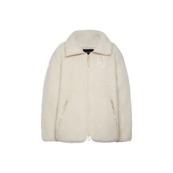 COACH FW21 Velvet feel Coat Women's White