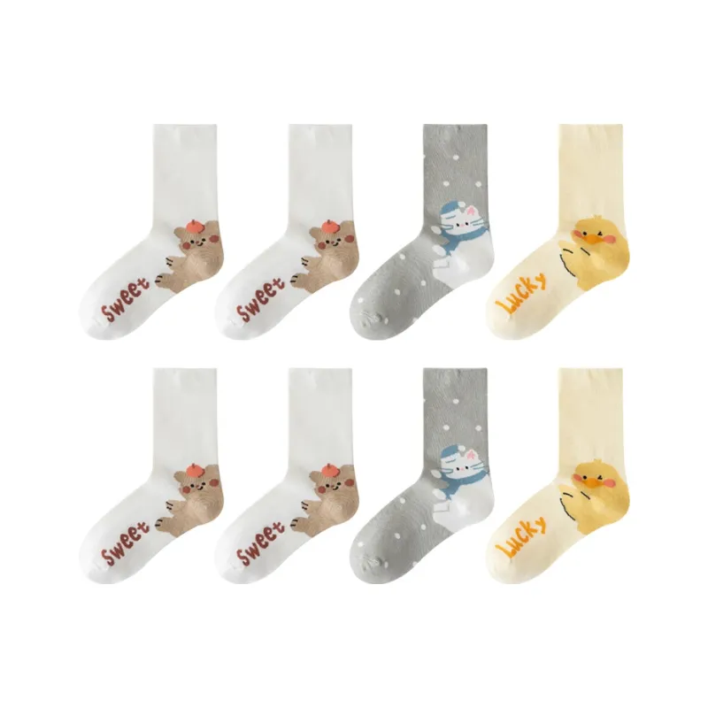 ROBINHOOD Mid Calf Socks Unisex Combo Set-50