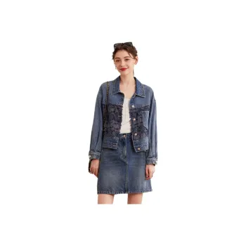 LOUISY AO Denim Jacket Women's Blue