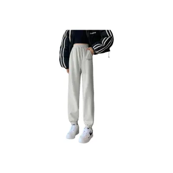 Tonlion Casual Pants Women's Light Heather Gray