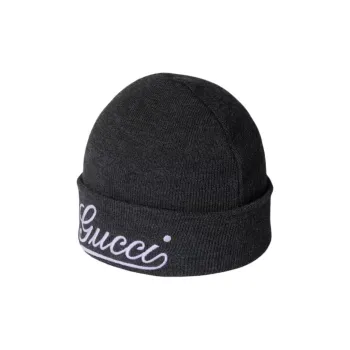 GUCCI Wool, Polyester Beanies Women's Black