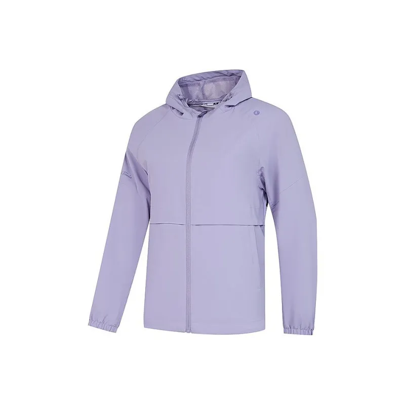 QIAODAN Trench Coat Women's Lavender-0