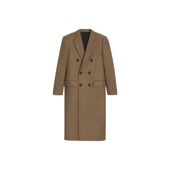 CELINE Chesterfield Coat In Cashmere Cloth