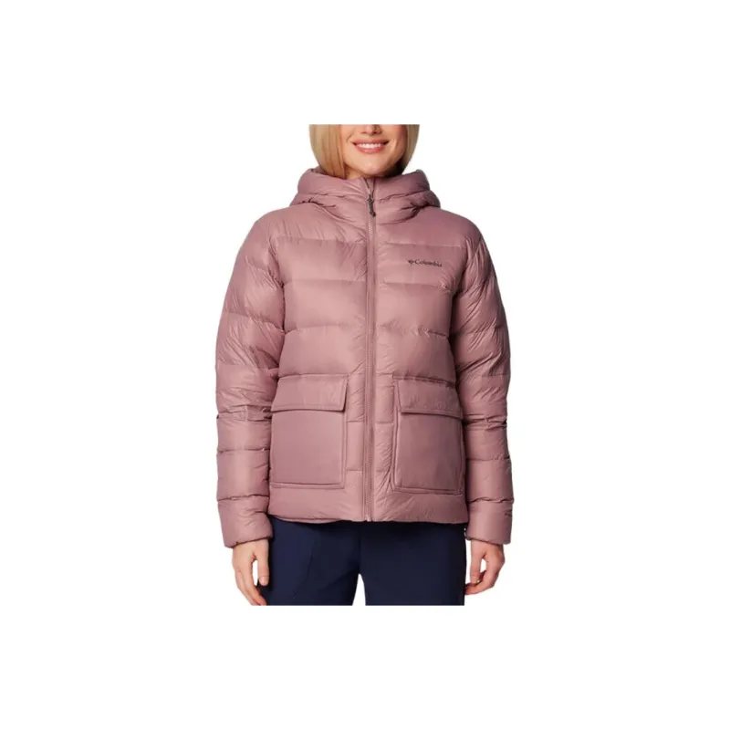 Columbia Down Jacket Women's Pink-0