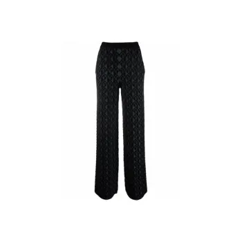 Marine Serre Casual Pants Women's Black