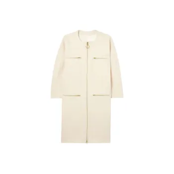 St. John Stretch-crepe Single-breasted Coat