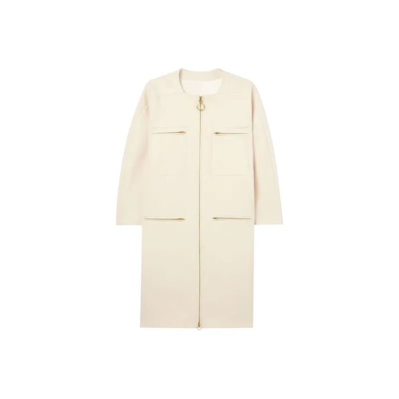 St. John Stretch-crepe Single-breasted Coat-0