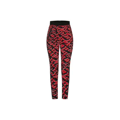 LOUIS VUITTON Casual Pants Women's Red