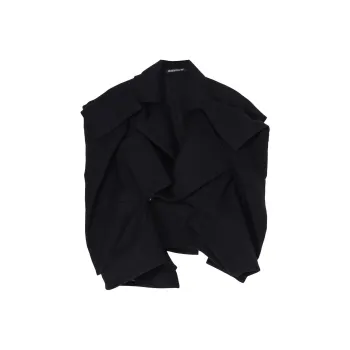 Yohji Yamamoto FW24 Coats Women's Black