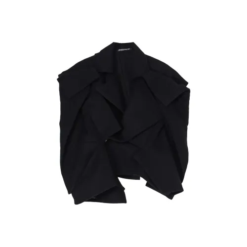 Yohji Yamamoto FW24 Coats Women's Black