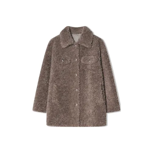 COVERINS Coats Women's Smoke Gray