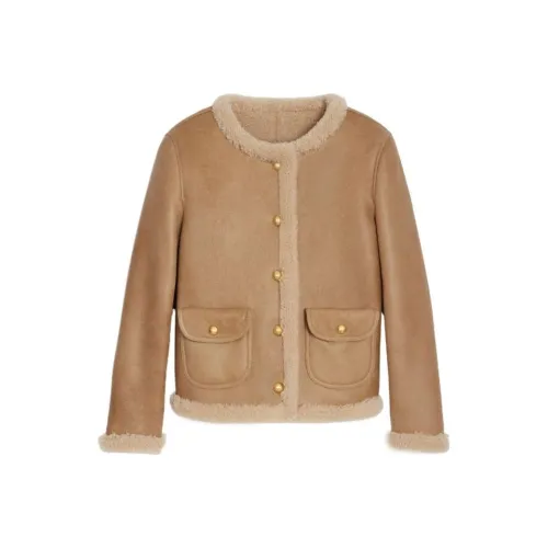 CELINE Homme Jackets Women's Brown