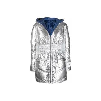 Ferragamo Puffer Jackets Women's Silver