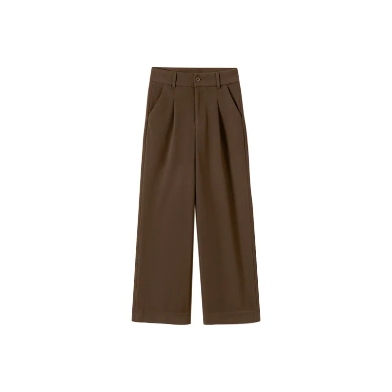 TOUCH Casual Pants Women's Dark Coffee-0