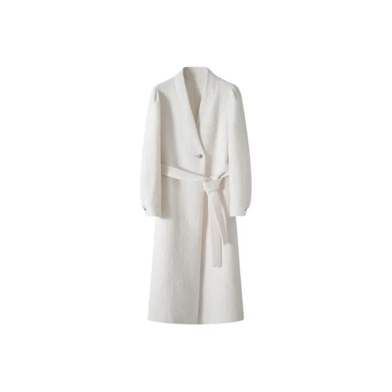 MOSIIMORII Coats Women's White-0