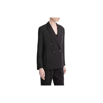 VINCE Peak-lapels Double-breasted Blazer