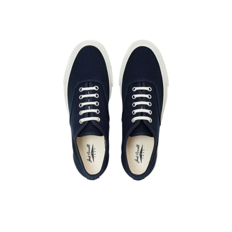 Converse Jack Purcell Anti Slip Wear Resistant Low Top Canvas Shoes Unisex Blue-2