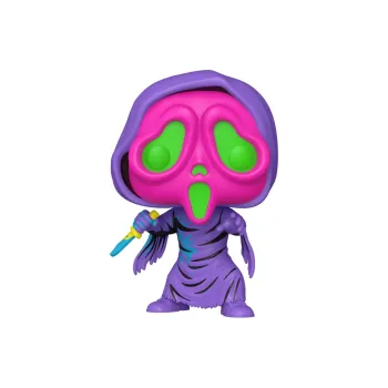Funko Screaming With Terror Ghost Face Killer Black Light Edition Chibi Figures
