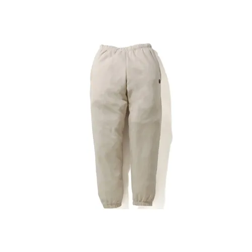 A BATHING APE Head Series Knitted Sweatpants Women's