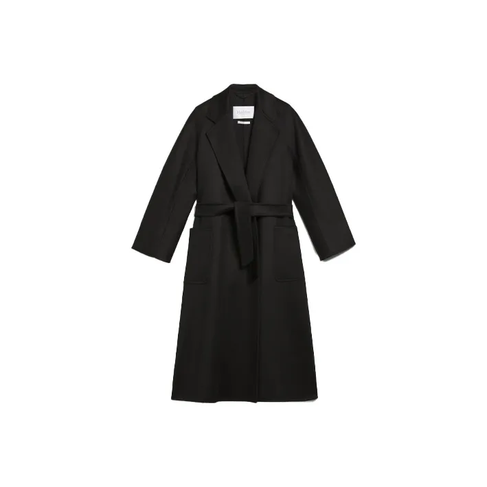 MaxMara Labbro Series Velvet Jackets Women's Black-0