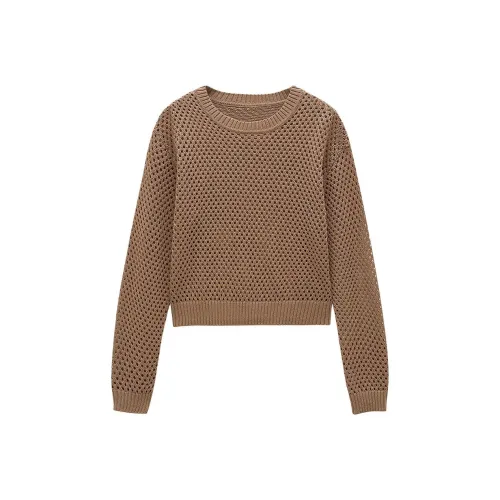 INSUN Knitwear Women's Camel
