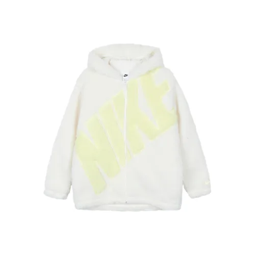 Nike Velvet feel Coat Women's White