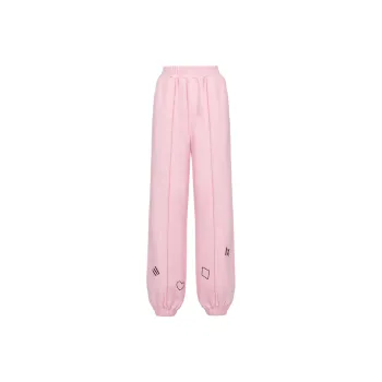 Richie Macie Casual Pants Unisex Pink