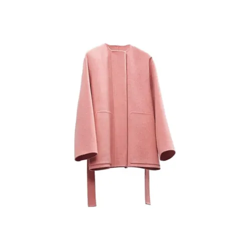 HERMES Velvet Jackets Women's Pink