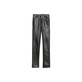 ISABEL MARANT Lovis Vinyl Trousers