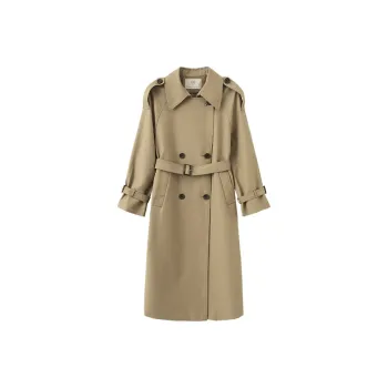 Cubic Trench Coats Women's