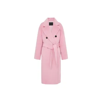 MO&CO Coats Women's Dusty Pink
