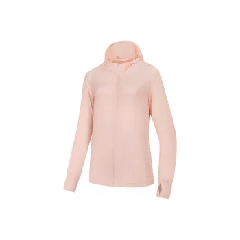 QIAODAN Sun Protection Clothing Women's Sheer Pink