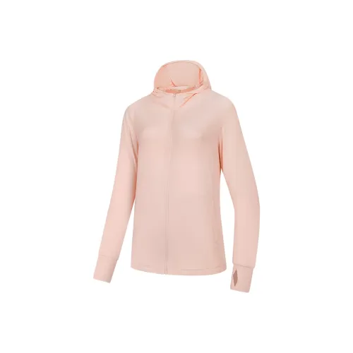QIAODAN Sun Protection Clothing Women's Sheer Pink