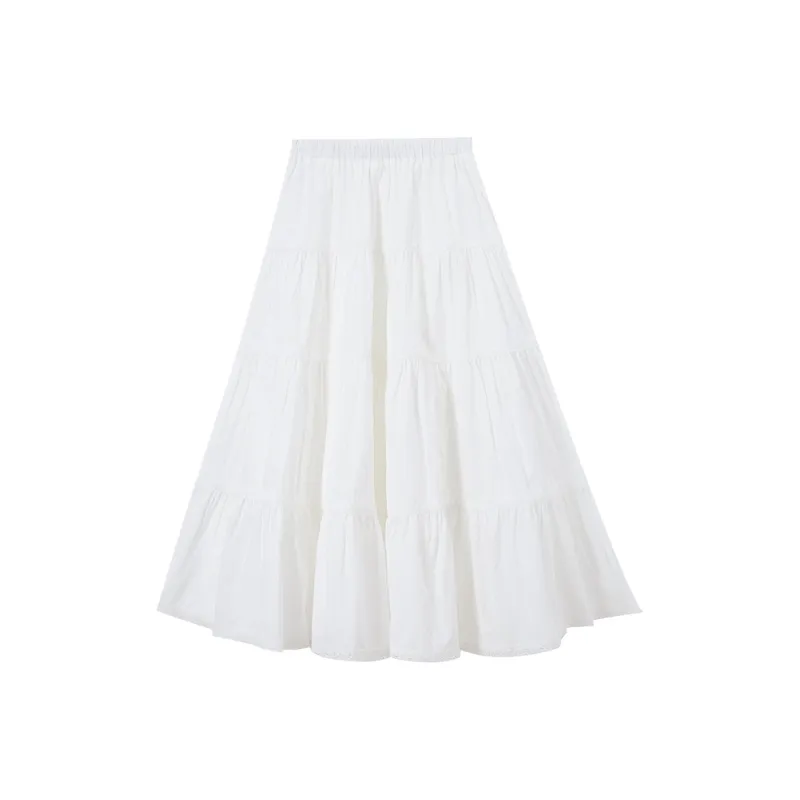 SUSANSAN Casual Long Skirt Women's-4