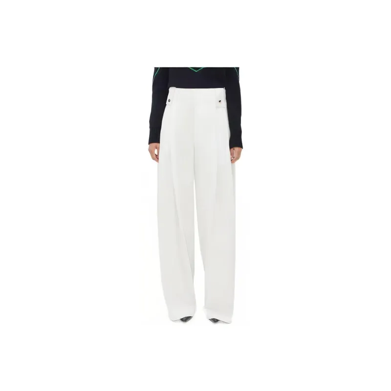 Bottega Veneta High Waist Tapered Fit Trousers-0