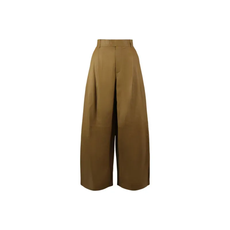 Bottega Veneta SS24 Casual Pants Women's Camel-0