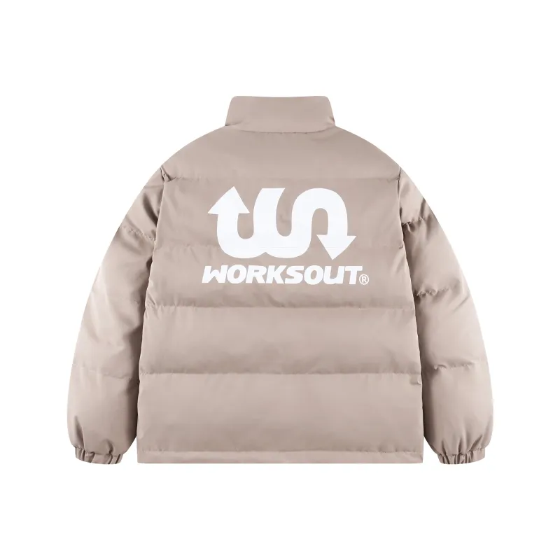 WORKSOUT Puffer Jackets Unisex-2