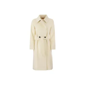 MaxMara Coats Women's Ecru
