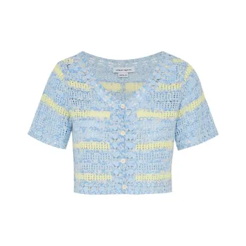 URBAN REVIVO Knitwear Women's Light Blue