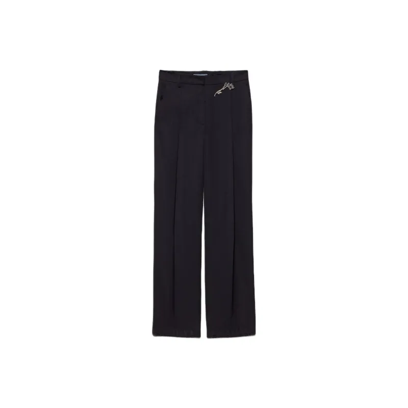 PRADA Old Wash Gabardine Pants-0