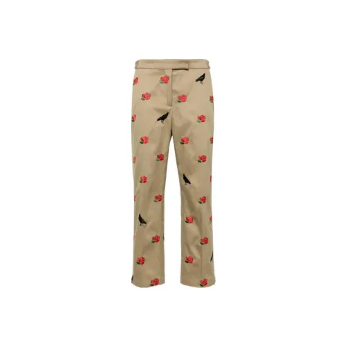 THOM BROWNE Mid rise Tailored Twill Trousers