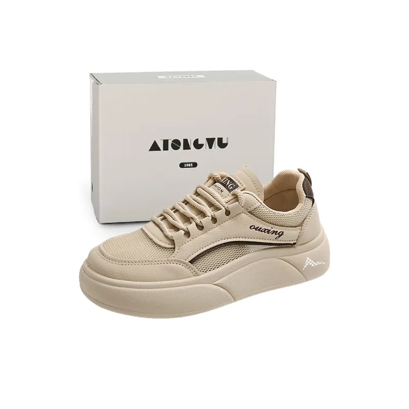 ATONGMU Cushioning, Slip Resistant, Abrasion Resistant, Lightweight Low Top Casual Shoes Women's-1