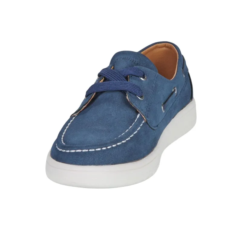 Tommy Hilfiger Boat Shoes Women's Blue-4