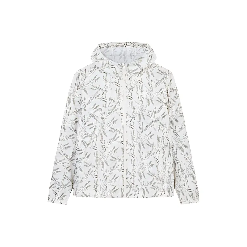 Anta Outdoor Collection Sun Protection Clothing Women's Chalcedony White/All Over Print-0