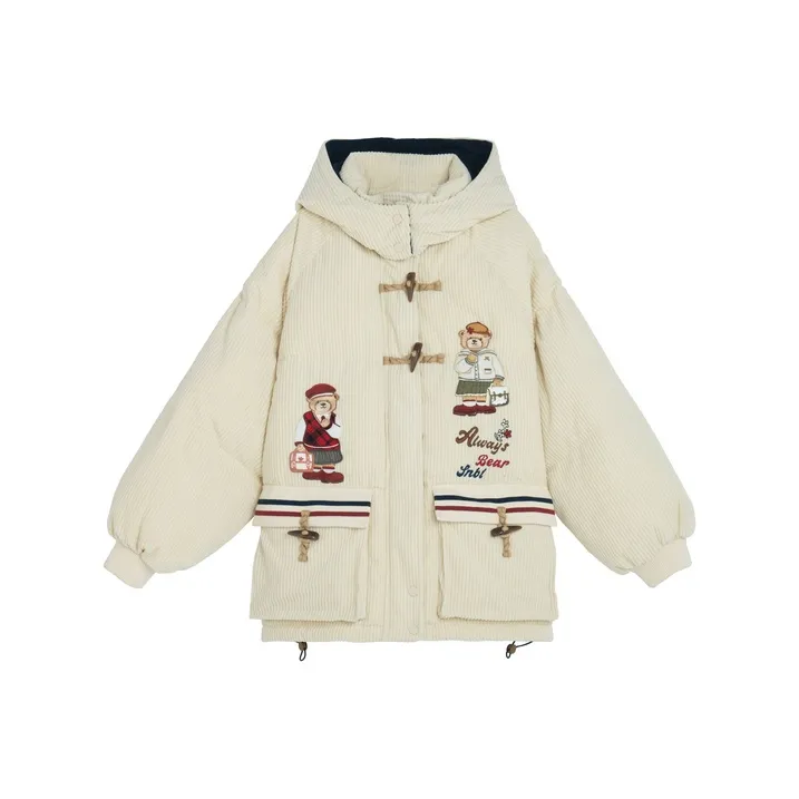Snbl Puffer Jacket Women's Ecru-0