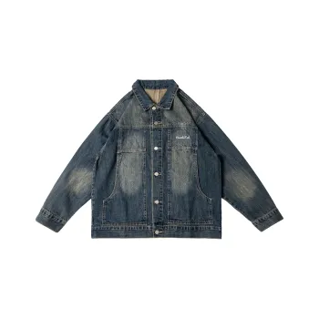 UNCALM Denim Jackets Women's Denim Blue