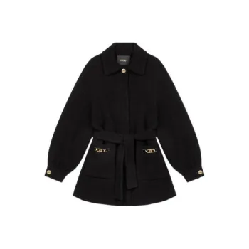 Maje Velvet Jackets Women's Black
