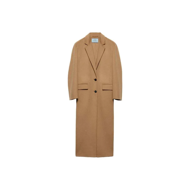 PRADA Single Breasted Long Coat-0
