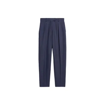 MaxMara Studio Casual Pants Women's Navy Blue